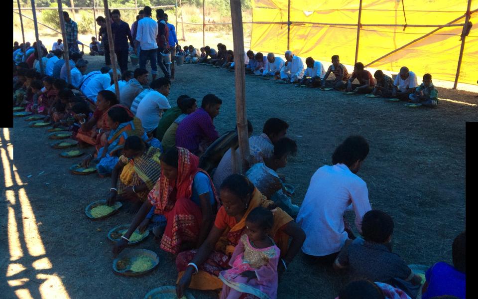Charity Meal for 35,000 People in West Bengal, India