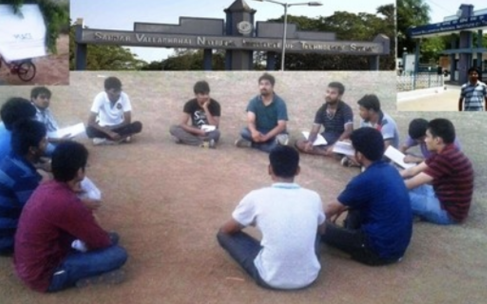 people sitting in a circle