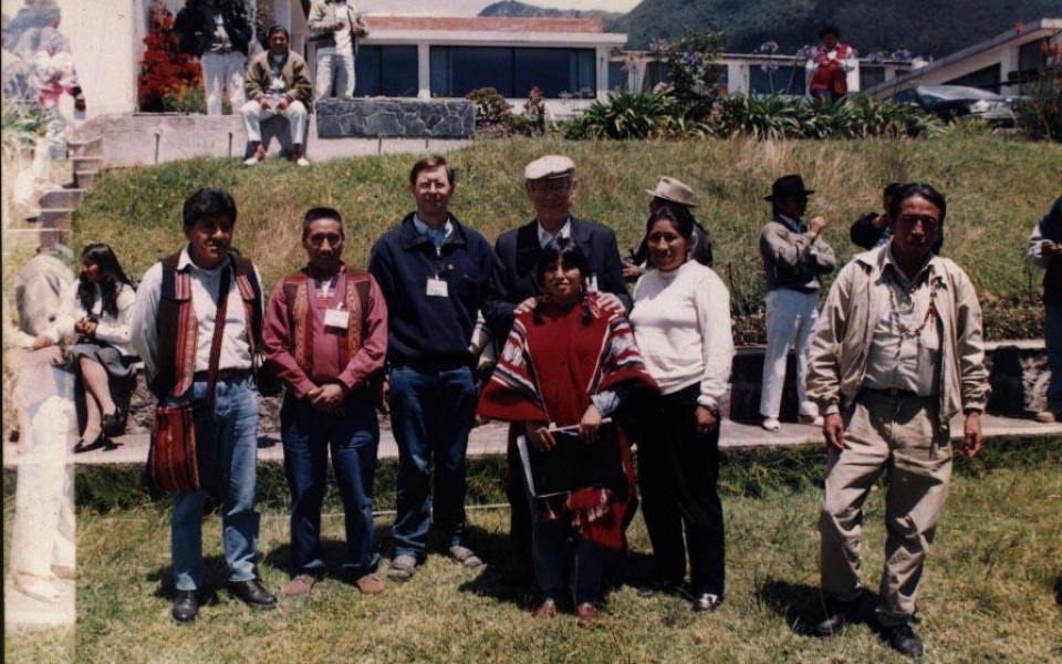 Father Louis Dolan in Quito