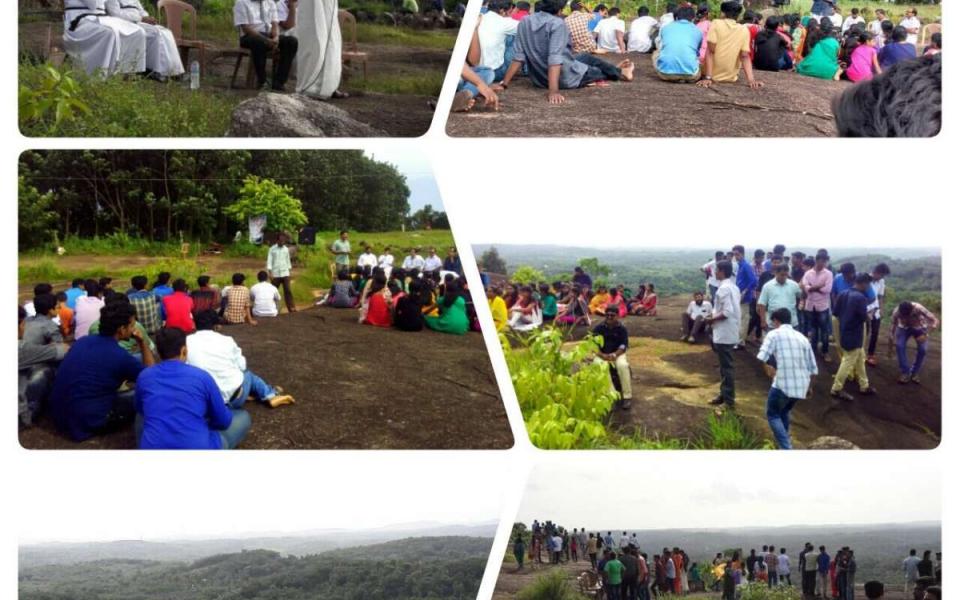 Photo collage of global youth movement