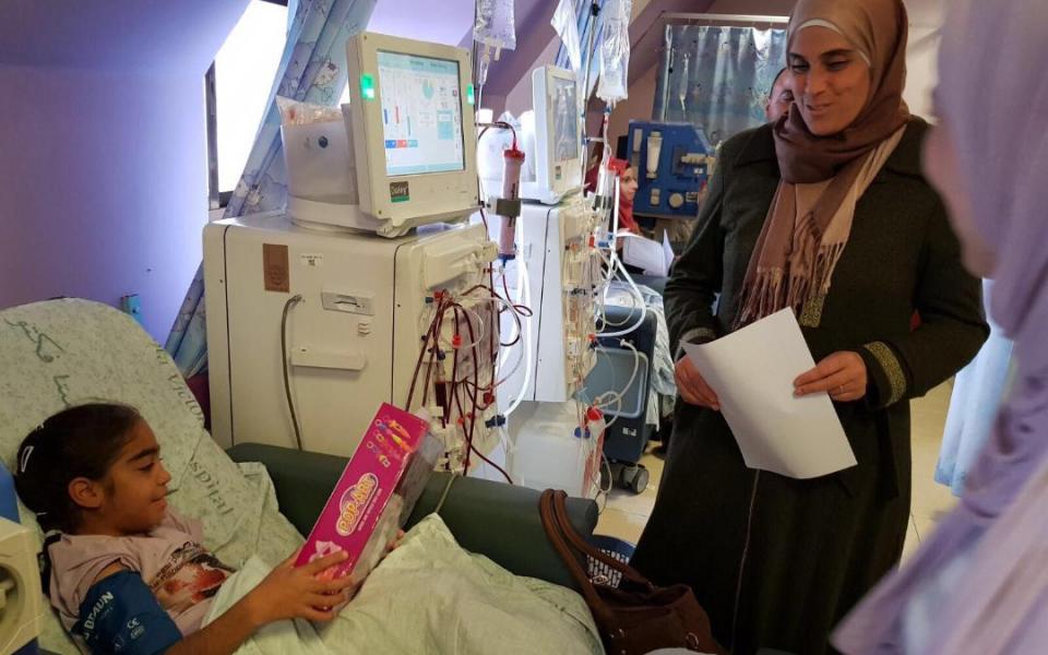 Hope for Palestinian Kids CC Celebrating Christmas 2017 with Sick Children.jpg 
