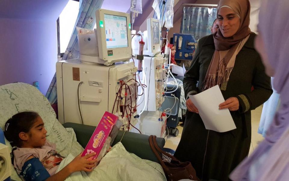 Hope for Palestinian Kids CC Celebrating Christmas 2017 with Sick Children.jpg