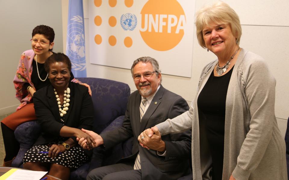 URI and United Nations Population Fund Sign a Memorandum of Understanding