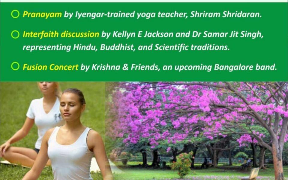 prafull oorja pranayama in the park flyer