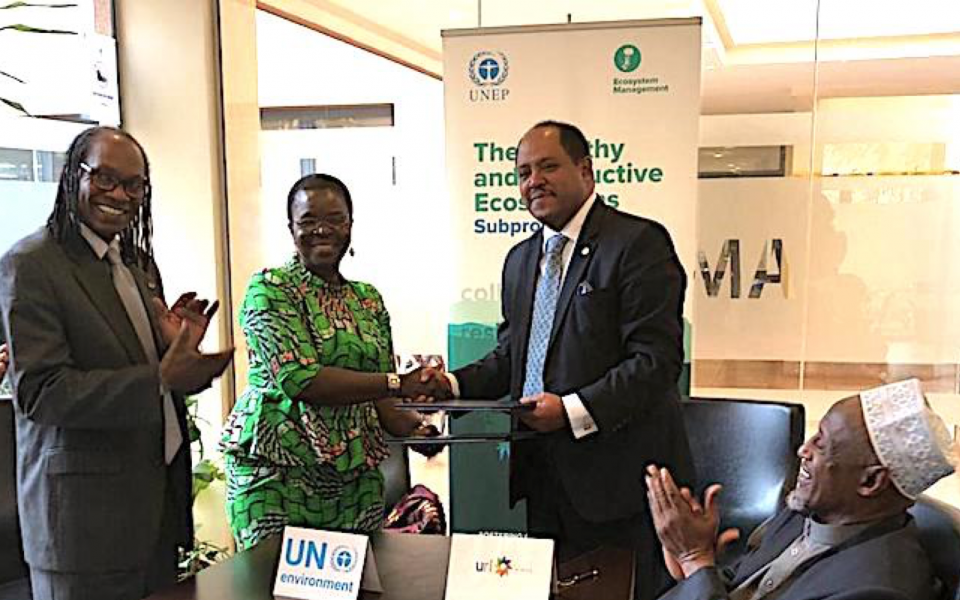 URI-Africa and United Nations Environment Programme Sign Memorandum of Understanding
