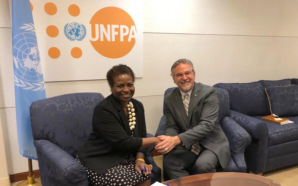URI and United Nations Population Fund Sign a Memorandum of Understanding