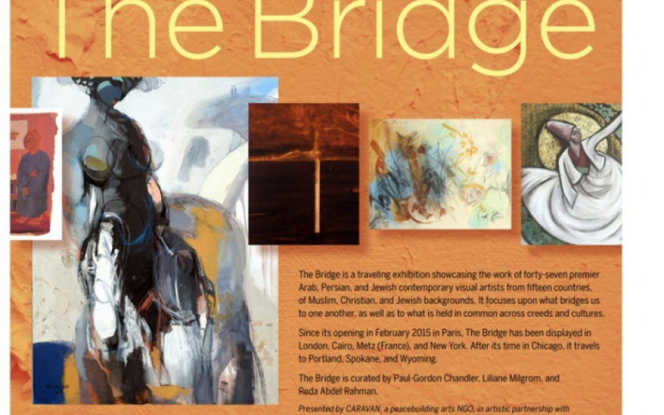 the bridge exhibition flyer