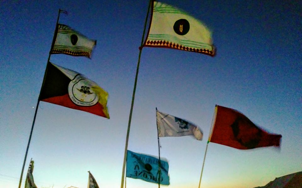 various indigenous people's flags