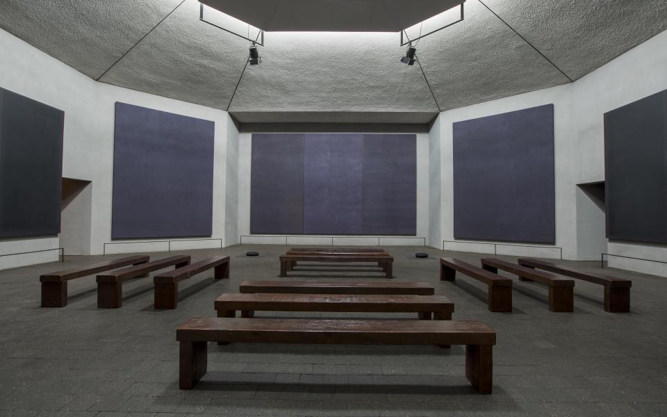 The Rothko Chapel is home to several works of artist Mark Rothko
