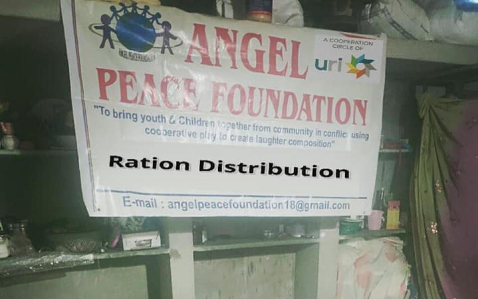 Angel Peace Foundation Distributing Rations During Pandemic