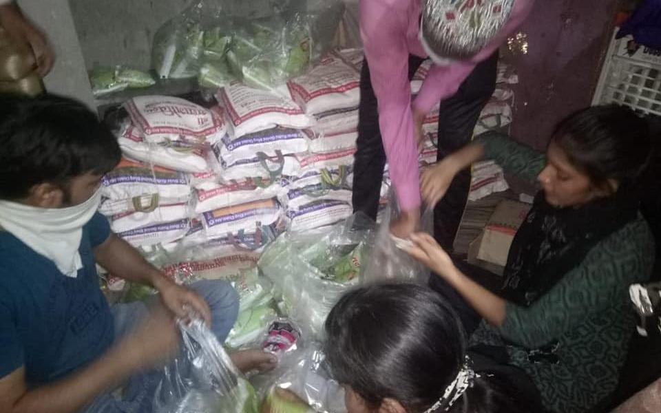 Angel Peace Foundation Distributing Rations During Pandemic