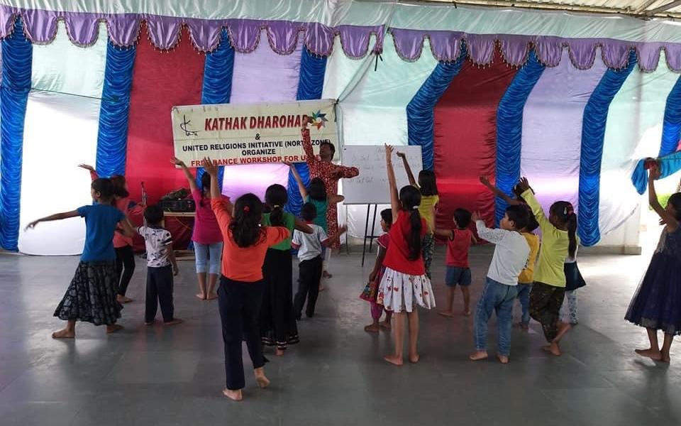 Photo: Kids practicing dance