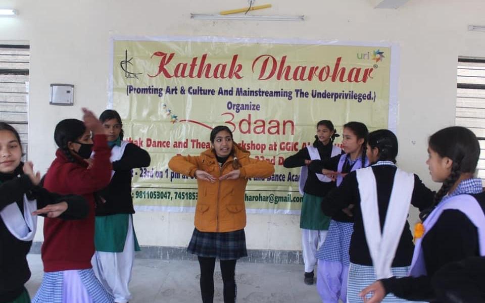 Photo: Kids practising dance