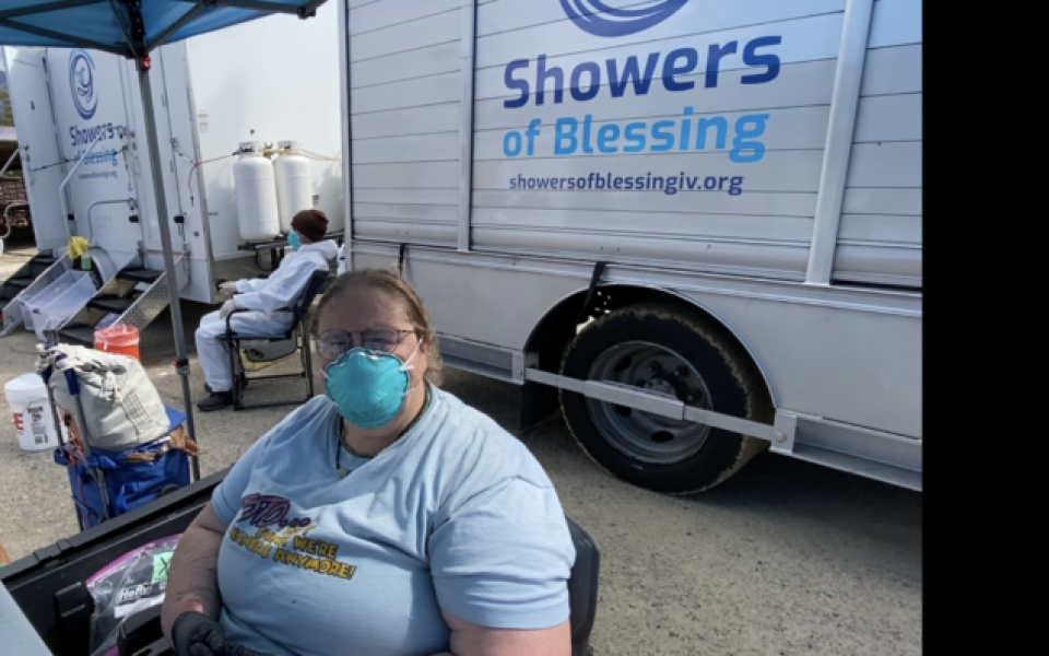 Shower Program Continues to Help Homeless Despite Pandemic Challenges