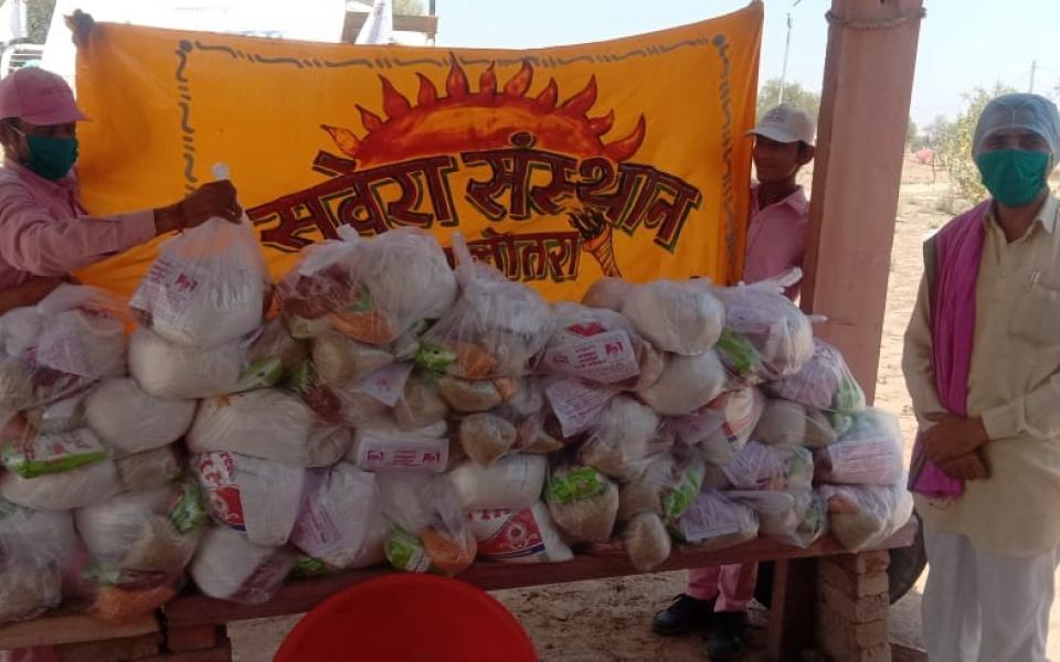 Karni Helping With Supplies at India–Pakistan Border Village