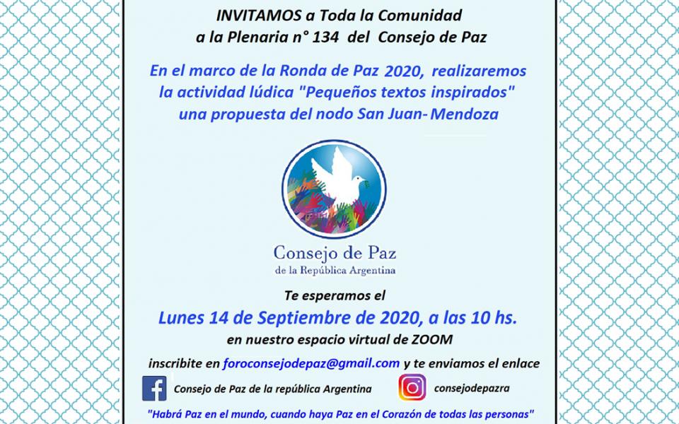 Misiones Unidas and De la UNIDAD, la Reconciliación y la Sanación celebrate Peace Day 2020