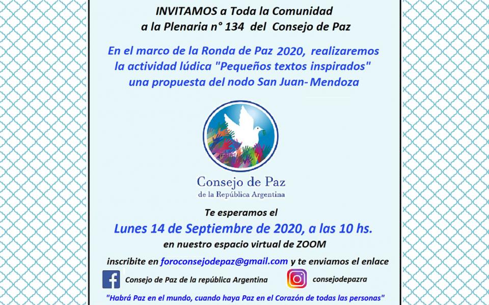 Misiones Unidas and De la UNIDAD, la Reconciliación y la Sanación celebrate Peace Day 2020