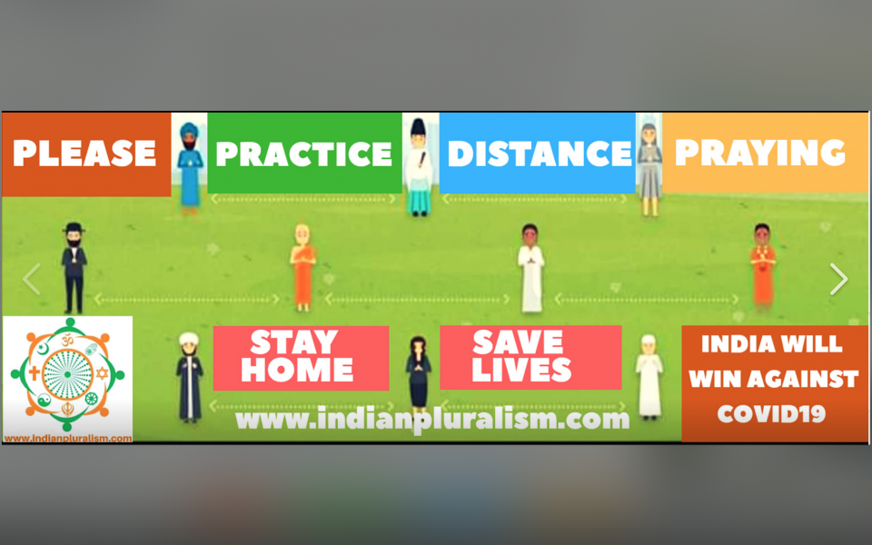 Indian Pluralism Foundation Encourages Distance Praying
