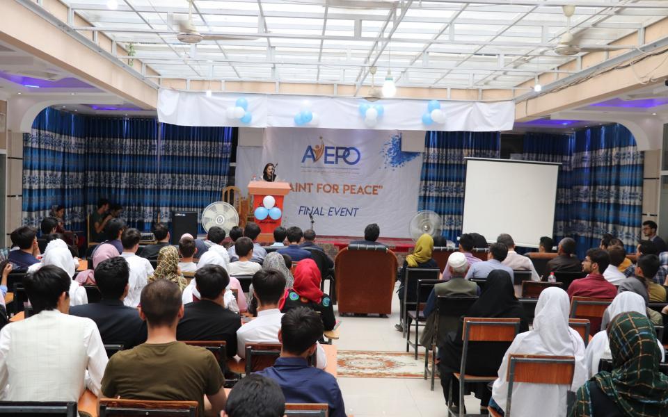 Paint for Peace competition organised by AYEPO.