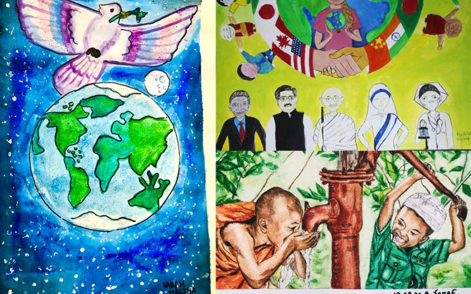 URI in Bangladesh CC celebrates Peace Day 2020