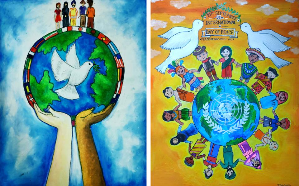 URI in Bangladesh CC celebrates Peace Day 2020