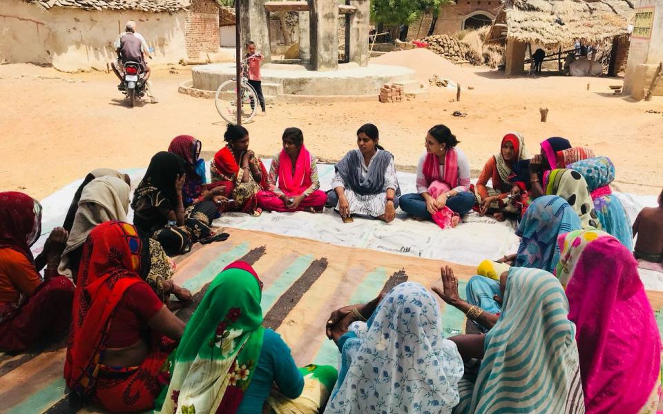 Photo: A group of women