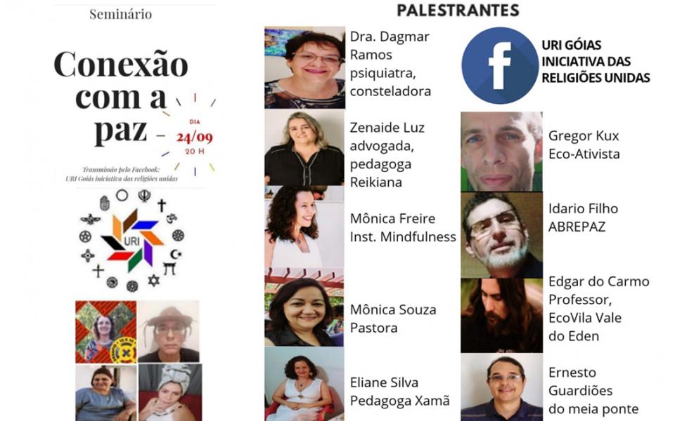 Círculo de Cooperação URI Goiás celebrates Peace Day 2020