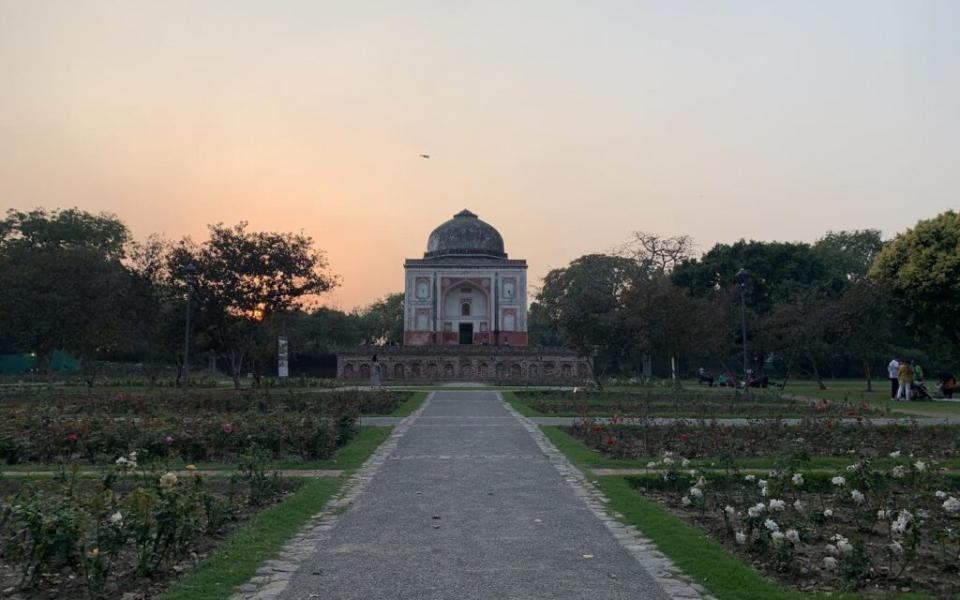 A tomb at the heritage park