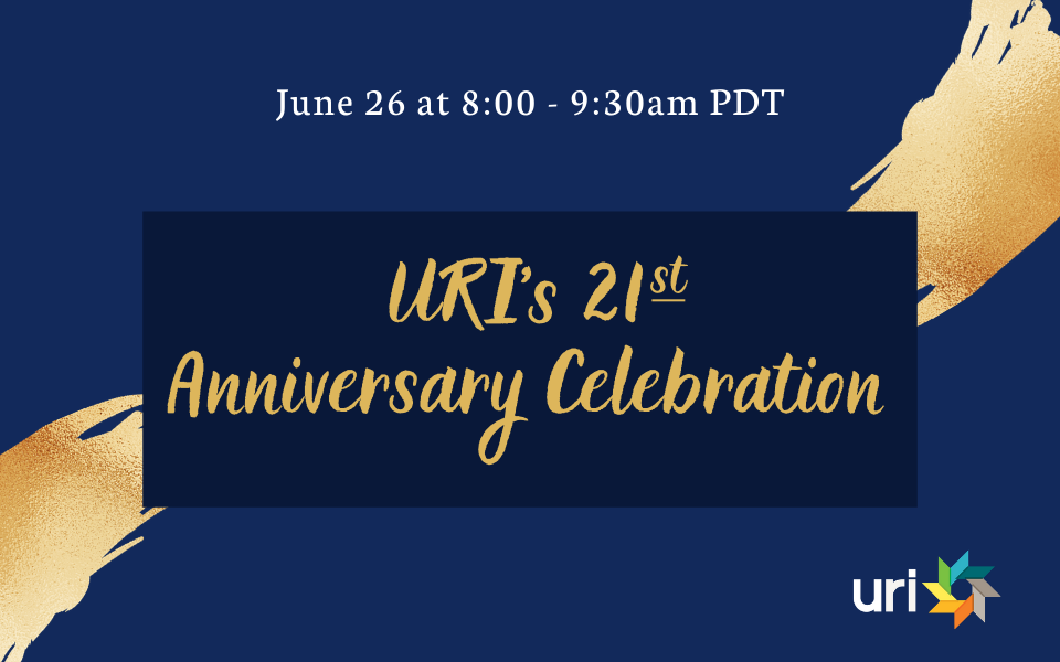 URI 21st Anniversary Banner