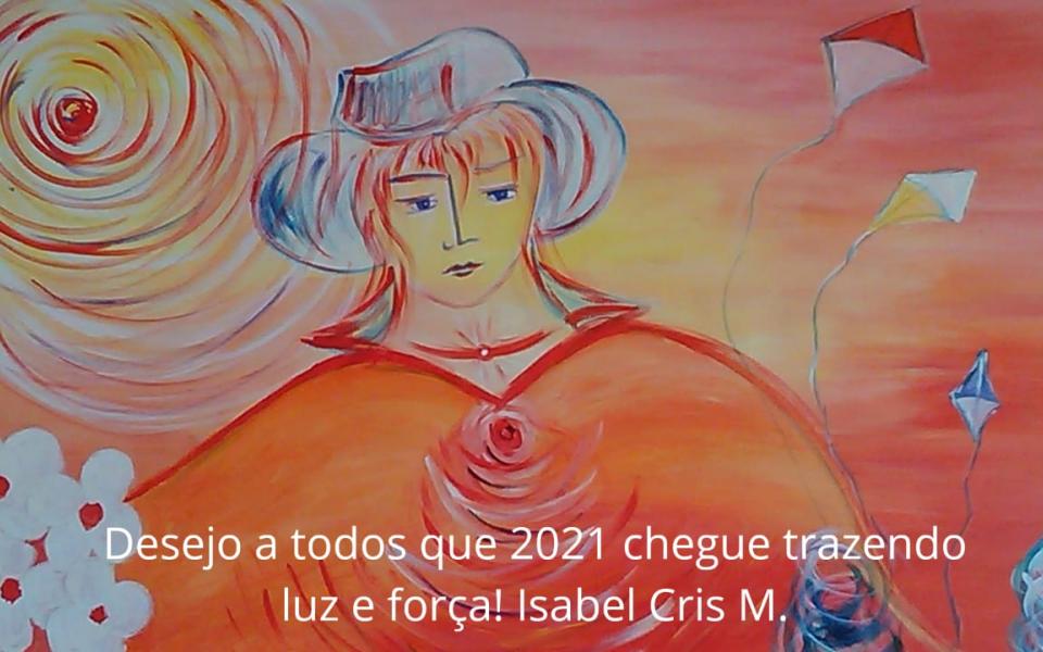 Photo: The archangel Rafael painted in orange