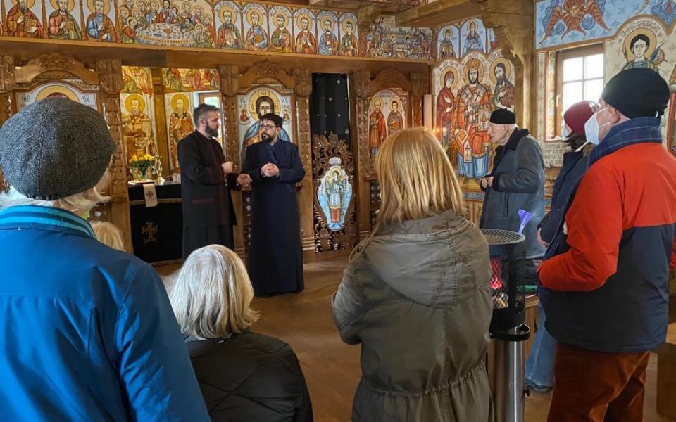 Visit to the Wooden Orthodox Church Bonn