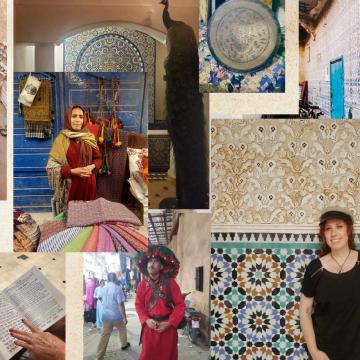 Aliza visits morocco