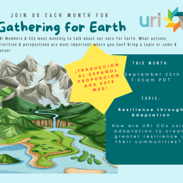 Gathering for earth september