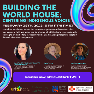 Building the world house- north america event