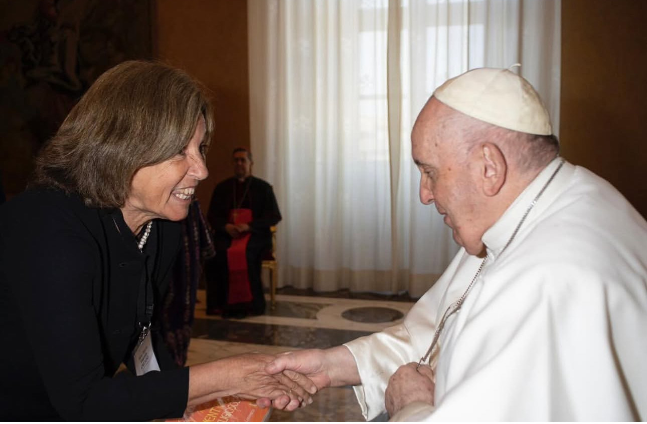 POPE FRANCIS AND MARIA