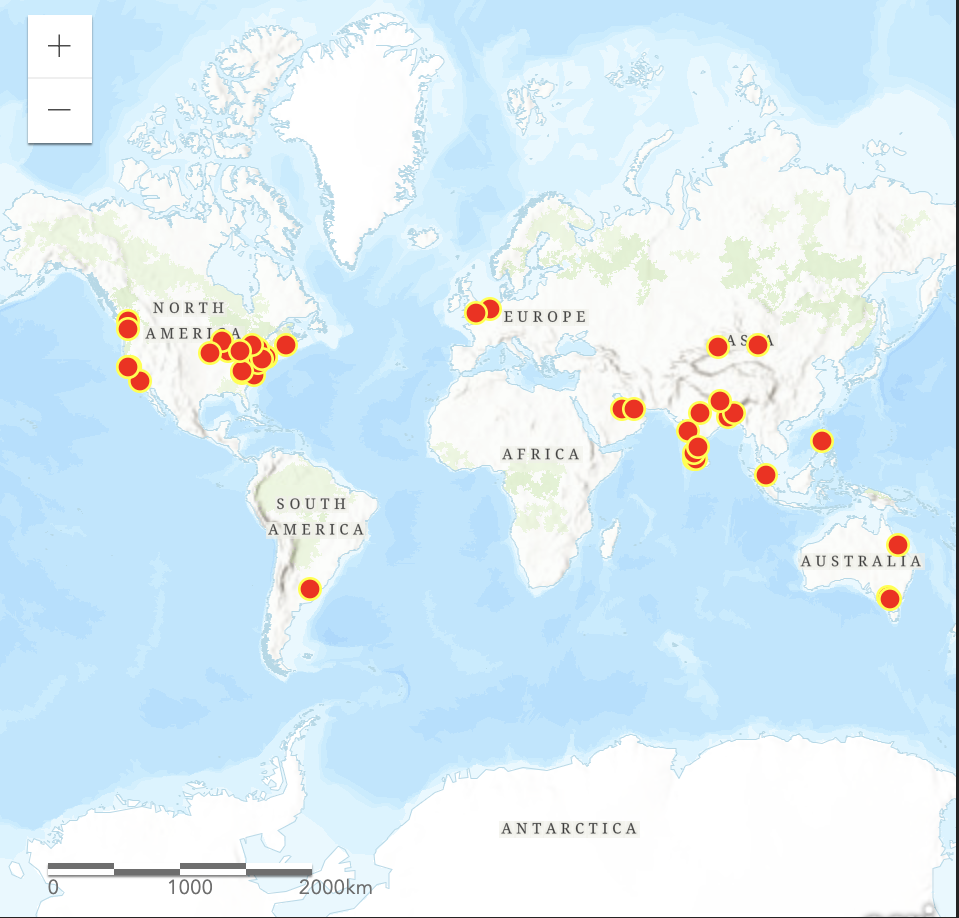map nuclear prayer day